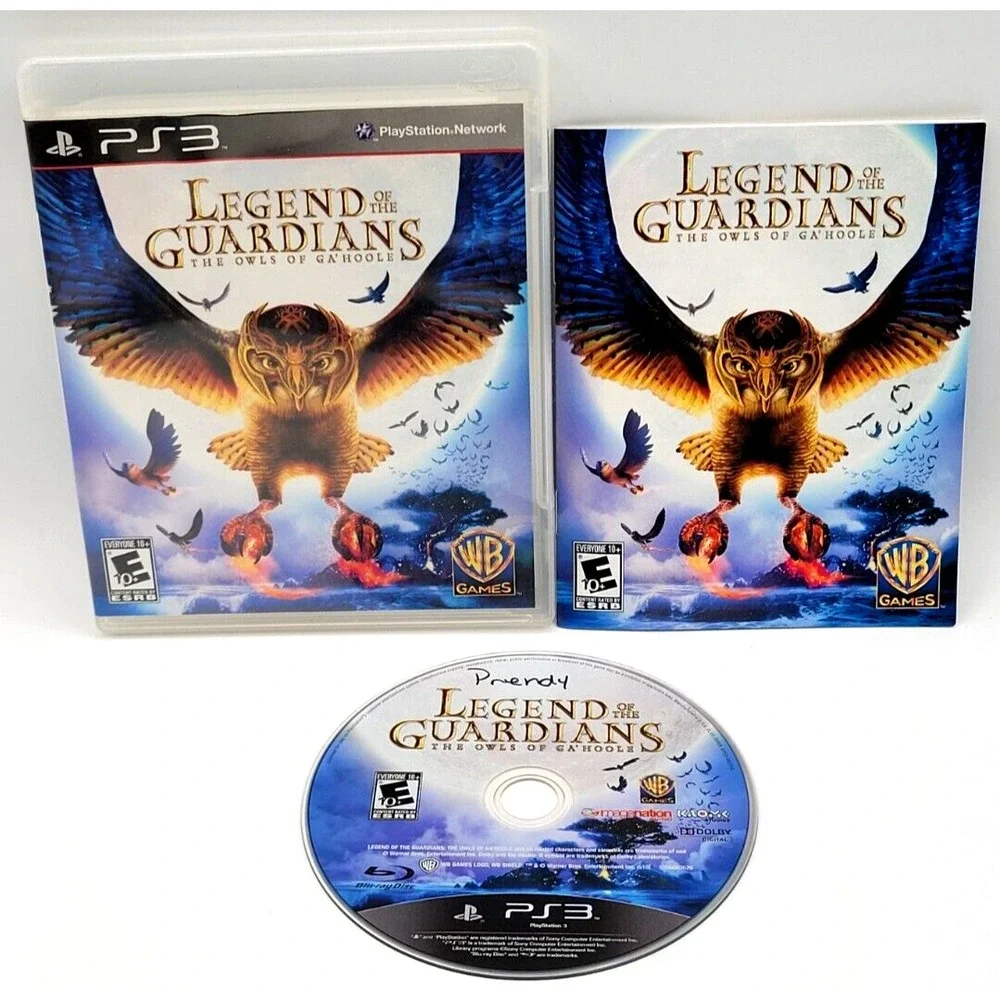 LEGEND OF THE GUARDIANS‎ CIB COMPLETE IN BOX PS3 PLAYSTATION 3 GAME